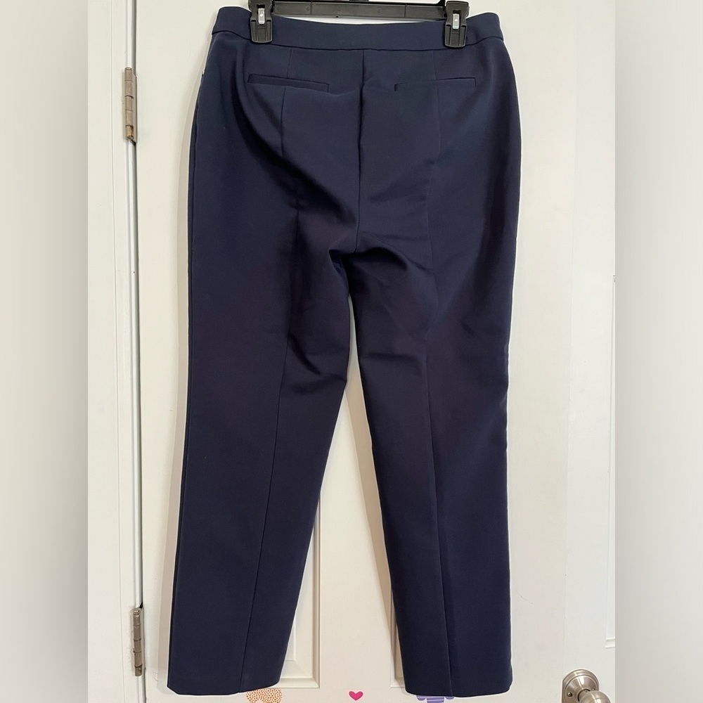Rafaella Curvy Set- Navy, Beige Tan Formal Dress Women’s Pants, Size 4, EUC - Picture 15 of 17